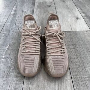Steve Madden Maxima Rhinestone Embellished Chunky Sneakers - Rose Gold